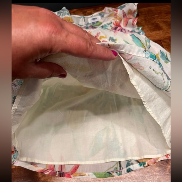 NWT Old Navy Boho 4t dress “Floral Watercolors” size - Picture 3 of 8